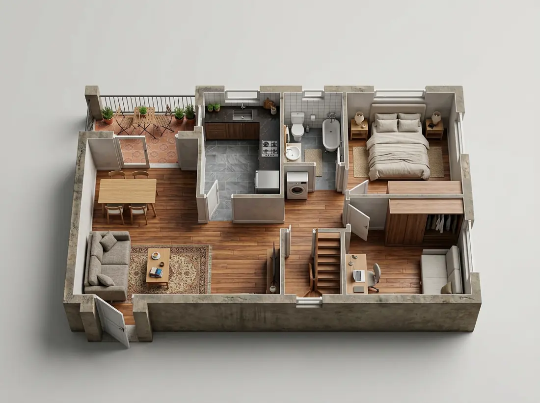 Depois: resultado do /dollhouse